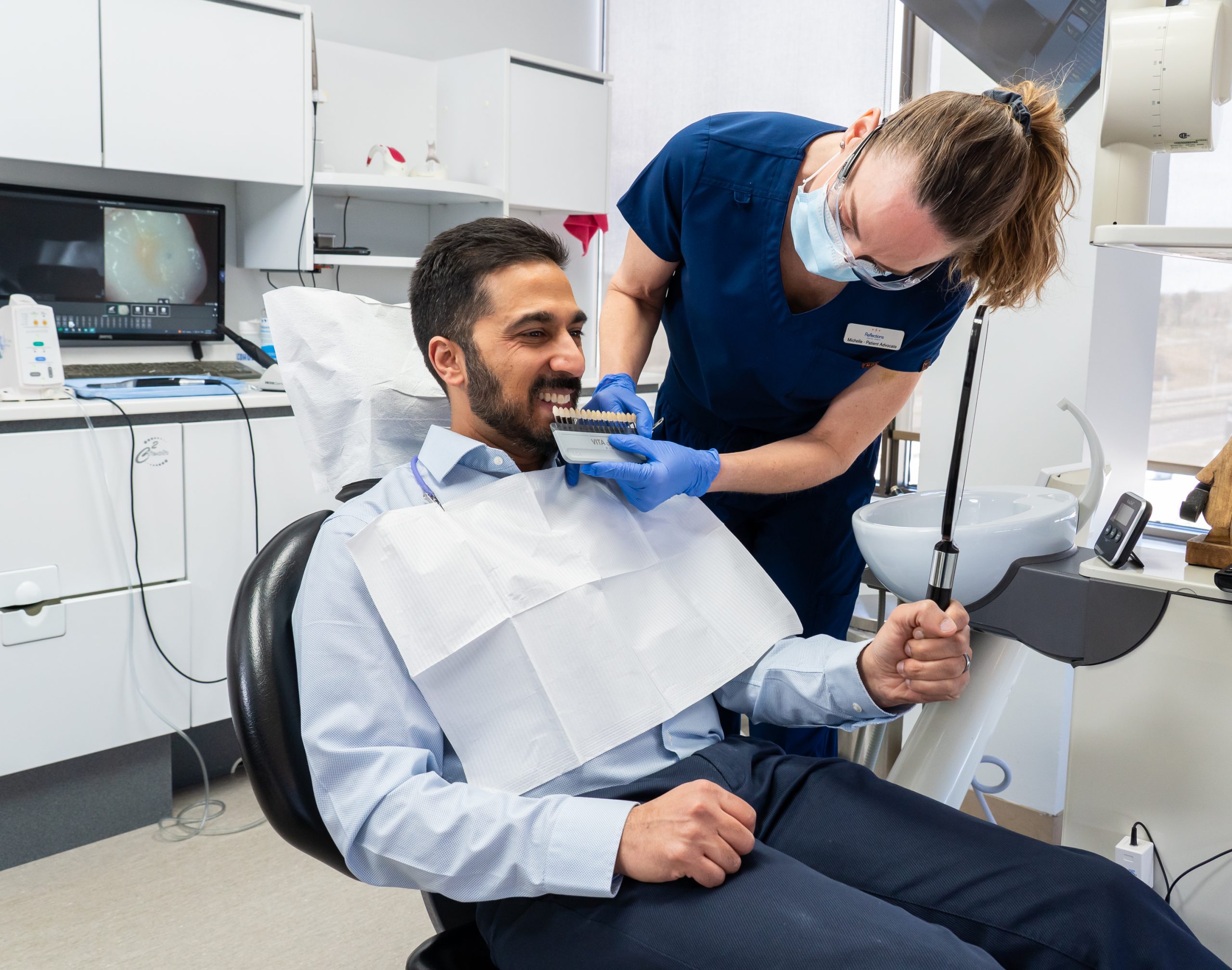 is teeth whitening safe for your enamel myths and facts scaled